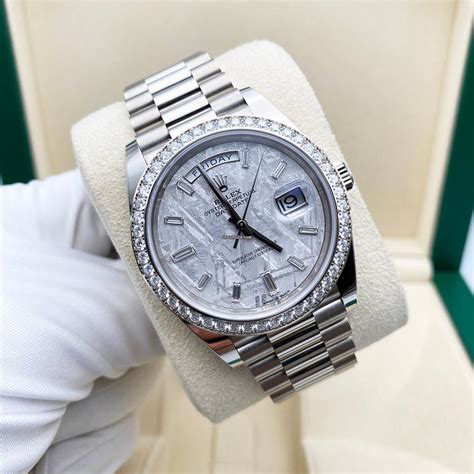 rolex buys meteorite|rolex meteorite dial day date.